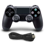 Wired Game Controller for Sony PS4, Blue, White, Black