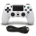 Wired Game Controller for Sony PS4, Blue, White, Black