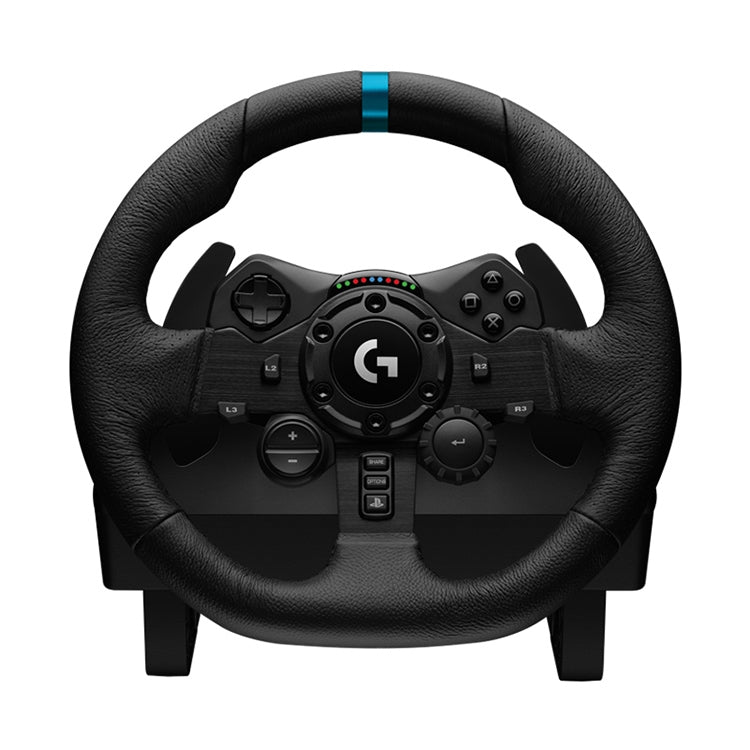 Logitech G923 Game Racing Steering Wheel Pedal Shift Lever for PS5 / PS4 / PC, G923