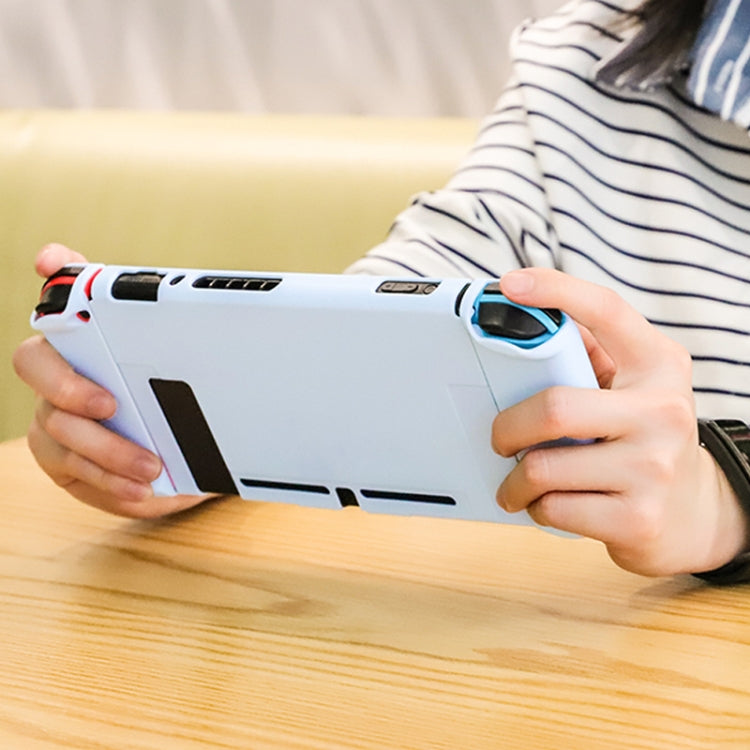 غطاء TPU صلب مقاوم للصدمات بلون نقي لجهاز Nintendo Switch
