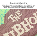 Household Children Printing Play Tent Small Game House with Mat, with Mat (Black White), with Mat (Pink), with Mat (Green), with Mat (Light Pink)