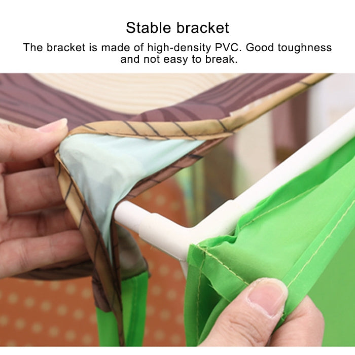 Household Children Printing Play Tent Small Game House, (Black White), (Pink), (Green), (Light Pink)