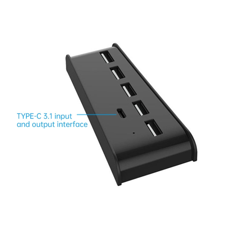 KJH P5-008 6 in 1 USB Splitter Expander Hub Adapter For PS5, KJH P5-008