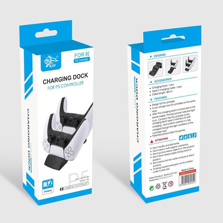 KJH Dual Controller Charging Station Cradle For PS5, Charging Station Cradle For PS5