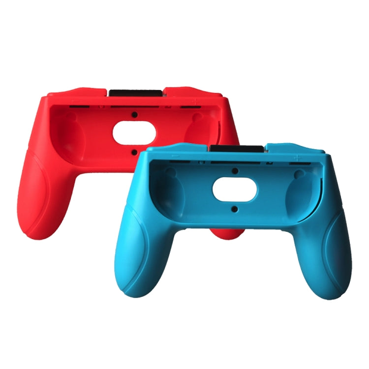 OIVO 2 PCS Left and Right Game Handle Grip Controller for Nintendo Switch Joy-con Grip, Red And Bule