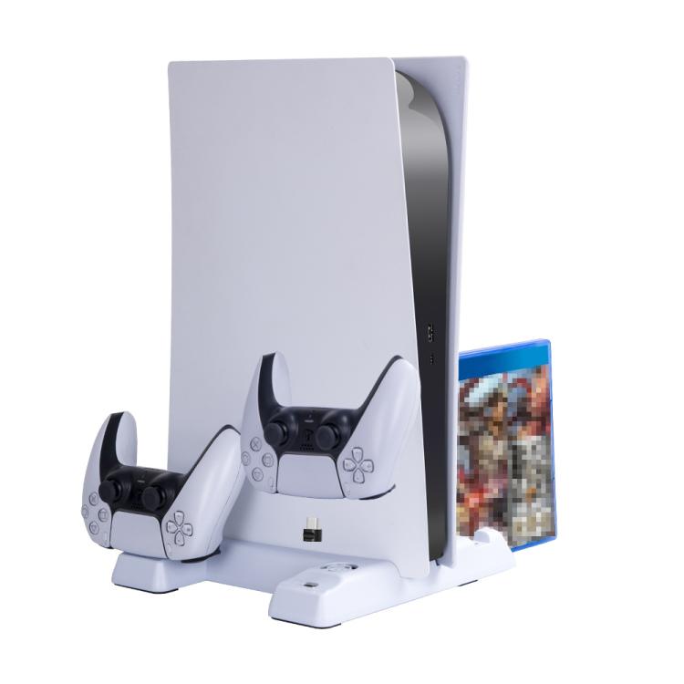 DOBE TP5-0593 Multi-function Stand With Game Disc Storage For PS5, TP5-0593