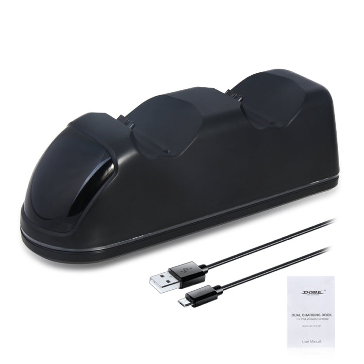 DOBE TP4-1781 Wireless Controller Dual Charging Dock LED Charger Handle Charger for  PS4 / Slim / Pro, TP4-1781