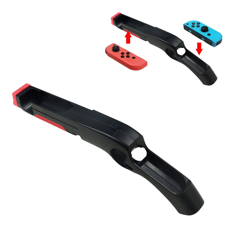 iplay HBS-122 Shooting Game Gun Handle Holder for Nintendo Switch Joy-Con, HBS-122