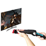 iplay HBS-122 Shooting Game Gun Handle Holder for Nintendo Switch Joy-Con, HBS-122