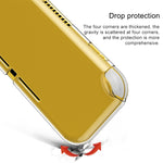 Shockproof TPU Transparent Crystal Soft Protective Case for Switch Lite, For Switch Lite