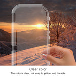 Shockproof TPU Transparent Crystal Soft Protective Case for Switch Lite, For Switch Lite