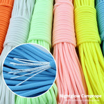 20m 9-Core Nylon+Polyester Full-light Outdoor Camping Tent Rescue Bundled Fluorescent Climbing Rope, 20m Blue, 20m White, 20m Yellow, 20m Orange, 20m Pink, 20m Green
