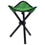 Hiking Outdoor Camping  Fishing Folding Stool Portable Triangle Chair Maximum Load 100KG Folding Chair Size:22 x 22 x 31cm, Fishing Folding Stool(Red), Fishing Folding Stool(Blue), Fishing Folding Stool(Green)