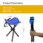 Hiking Outdoor Camping  Fishing Folding Stool Portable Triangle Chair Maximum Load 100KG Folding Chair Size:22 x 22 x 31cm, Fishing Folding Stool(Red), Fishing Folding Stool(Blue), Fishing Folding Stool(Green)