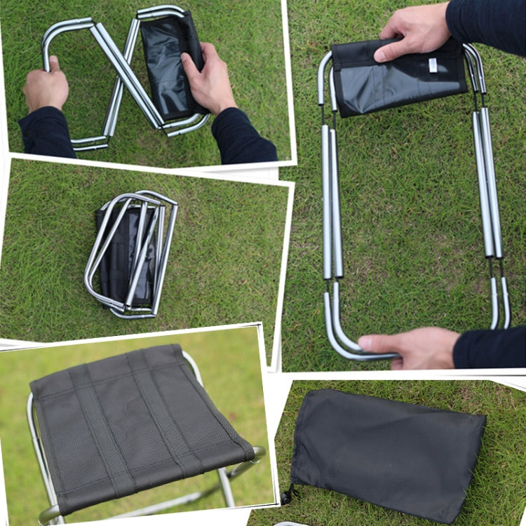 Outdoor Portable Folding Stool, Size: 25*22*26cm, 8013