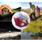 Outdoor Folding Seat Cushion With Backrest, Size: 78*40*2cm, CLS Folding Stool(Red), Folding Seat(Black)