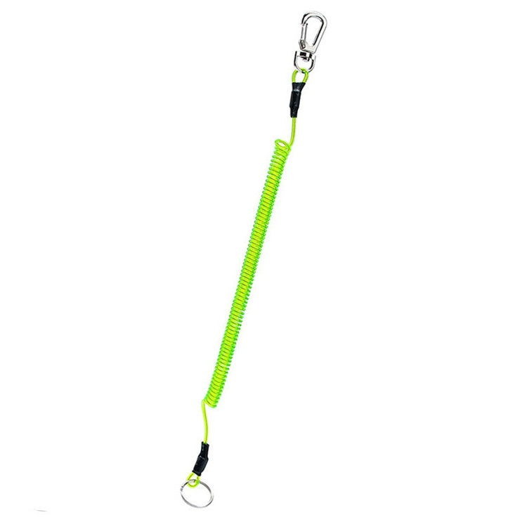 Outdoor Multi-functional Anti-lost Keychain TPU Spring Lanyard, Length: 32cm, Anti-lost Keychain (Transparent), Anti-lost Keychain (Grey), Anti-lost Keychain (Green)