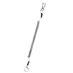 Outdoor Multi-functional Anti-lost Keychain TPU Spring Lanyard, Length: 32cm, Anti-lost Keychain (Transparent), Anti-lost Keychain (Grey), Anti-lost Keychain (Green)