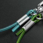 Outdoor Multi-functional Anti-lost Keychain TPU Spring Lanyard, Length: 32cm, Anti-lost Keychain (Transparent), Anti-lost Keychain (Grey), Anti-lost Keychain (Green)