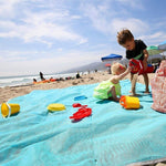 Sand Free Mat Lightweight Foldable Outdoor Picnic Mattress Camping Cushion Beach Mat, Size: 2x1.5m, 2 x 1.5m(Pink), 2 x 1.5m(Green), 2 x 1.5m(Blue)