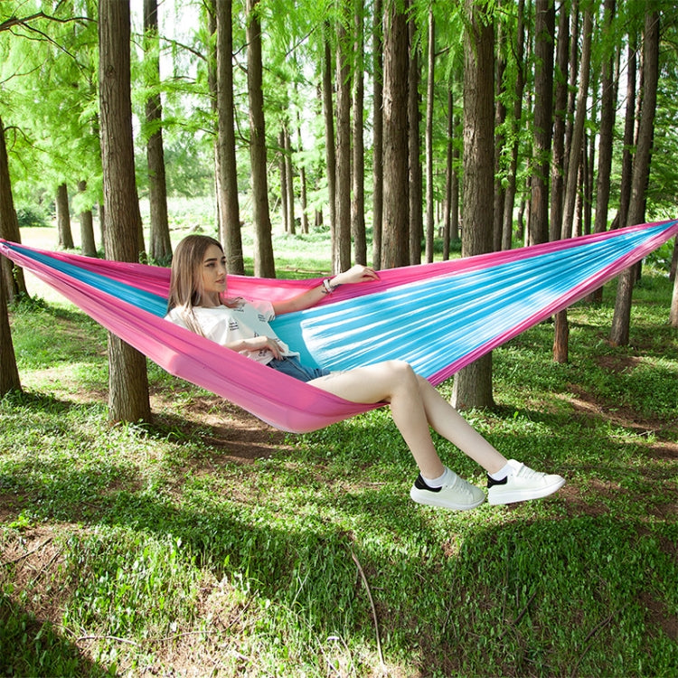 Portable Outdoor Parachute Hammock with Mosquito Nets, Black, Dark Blue + Baby Blue, Pink Blue, Green, Blue, Army Green