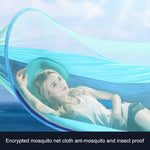 Portable Outdoor Camping Full-automatic Nylon Parachute Hammock with Mosquito Nets, Size : 290 x 140cm, 290x140cm Army Green, 290x140cm Black, 290x140cm Dark Blue, 290x140cm Dark Green, 290x140cm Pink Blue, 290x140cm Green, 290x140cm Blue              ...