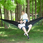 Portable Outdoor Camping Full-automatic Nylon Parachute Hammock with Mosquito Nets, Size : 290 x 140cm, 290x140cm Army Green, 290x140cm Black, 290x140cm Dark Blue, 290x140cm Dark Green, 290x140cm Pink Blue, 290x140cm Green, 290x140cm Blue              ...