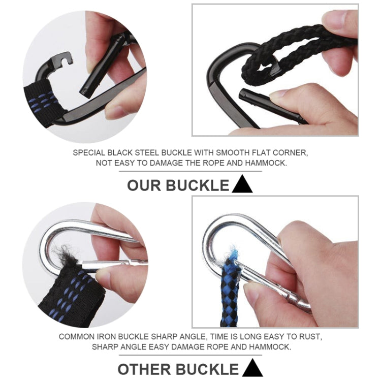 Portable Outdoor Camping Full-automatic Nylon Parachute Hammock with Mosquito Nets, Size : 250 x 120cm, 250x120cm Orange, 250x120cm Blue, 250x120cm Green, 250x120cm Pink Blue, 250x120cm Dark Green, 250x120cm Dark Blue, 250x120cm Black                  ...