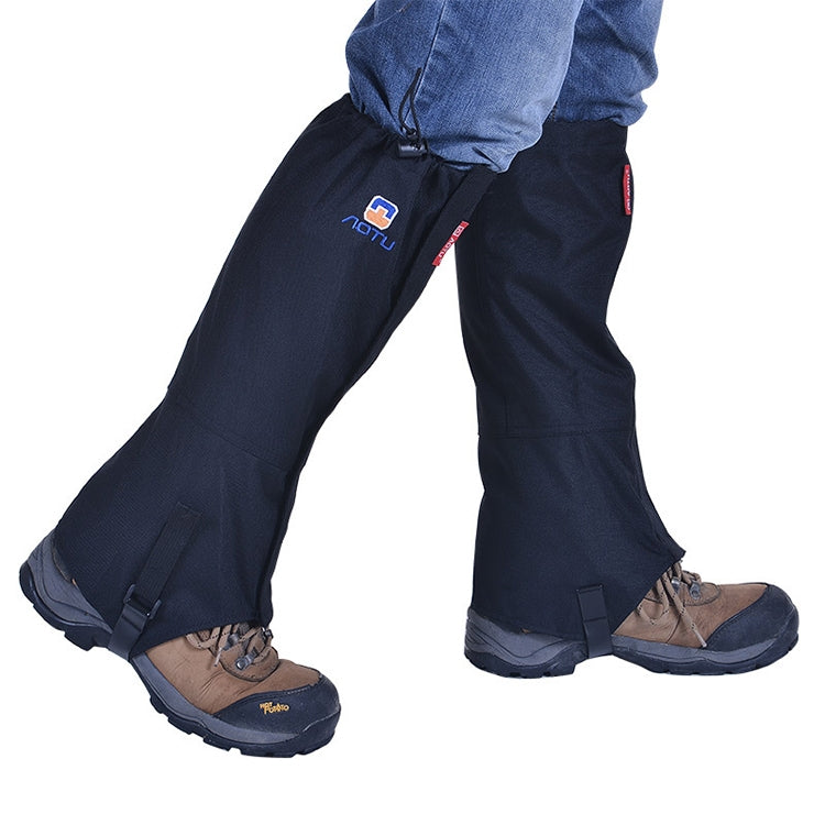 Aotu AT8909 125cm Outdoor Camping Waterproof Snow Shoes Covers Oxford Cloth Anti-mosquito Foot Covers, Aotu AT8909 Black, Aotu AT8909 Green, Aotu AT8909 Grey, Aotu AT8909 Blue, Aotu AT8909 Red