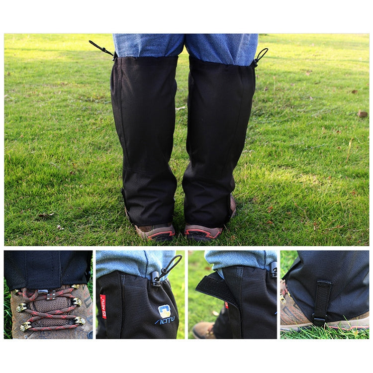 Aotu AT8909 125cm Outdoor Camping Waterproof Snow Shoes Covers Oxford Cloth Anti-mosquito Foot Covers, Aotu AT8909 Black, Aotu AT8909 Green, Aotu AT8909 Grey, Aotu AT8909 Blue, Aotu AT8909 Red