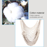 Aotu AT6732 Outdoor Cotton Rope Net Swing Frame Hanging Chair Hammock, Size: 130x90cm, Size: 130x90cm