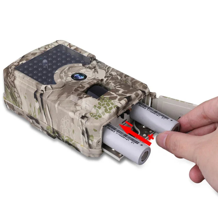 PR-200 IP54 Waterproof IR Night Vision Security Hunting Trail Camera, 120 Degree Wide Angle,100 Degree PIR Sensing Angle, PR200