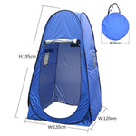 Aotu AT6516 Clothes Changing Bathing Tent with Window, Size: 195x150x150cm, Size: 195x150x150cm