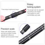 Aotu AT7551 135cm Aluminum Alloy Outdoor Camping Corky Trekking Poles, Silver#135cm, Black#135cm, Blue#135cm, Red#135cm