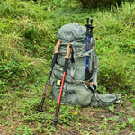 Aotu AT7551 135cm Aluminum Alloy Outdoor Camping Corky Trekking Poles, Silver#135cm, Black#135cm, Blue#135cm, Red#135cm