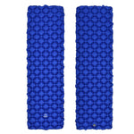 Aotu AT6241 Outdoor Camping Inflatable Cushion TPU Air Mattress, Size: 190x57x5.5cm, Size: 190x57x5.5cm (Blue)