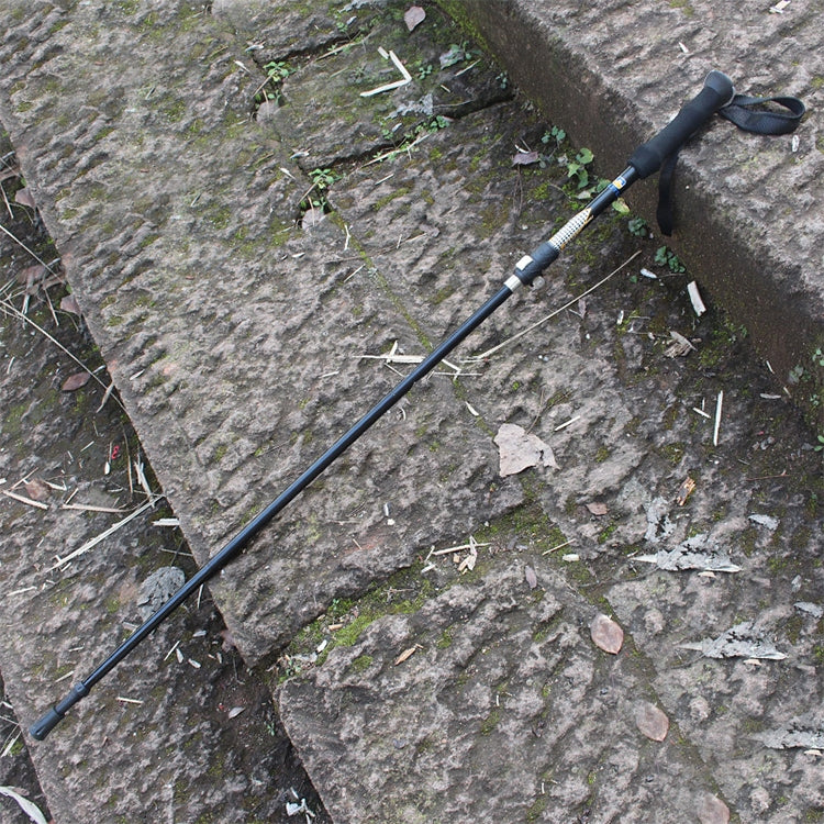 Aotu AT7558 125cm Aluminum Alloy Outdoor Camping Folding Corky Trekking Poles EVA Handle Alpenstock, AT7558