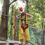 XINDA XDA9516 Outdoor Rock Climbing Polyester High-strength Wire Adjustable Downhill Whole Body Safety Belt Children Size: S, Size: S