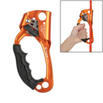 XINDA TP-8606 Outdoor Rock Climbing Aerial Work Anti-fall Handheld Rope Gripper for 8-12mm Diameter Rope left, Left