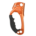 XINDA TP-8606 Outdoor Rock Climbing Aerial Work Anti-fall Handheld Rope Gripper for 8-12mm Diameter Rope left, Left