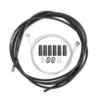 Universal Bicycle Brake Cable Tube Set, Black, Orange, Green, Grey, Blue, Red, White, Yellow