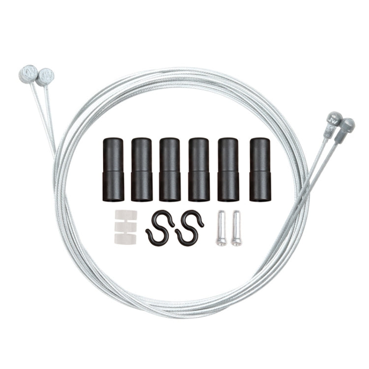 Universal Bicycle Brake Cable Tube Set, Black, Orange, Green, Grey, Blue, Red, White, Yellow