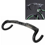 TOSEEK UD Carbon Fiber Texture Road Bike Handlebar, Size: 440mm (UD Matte), 440mm