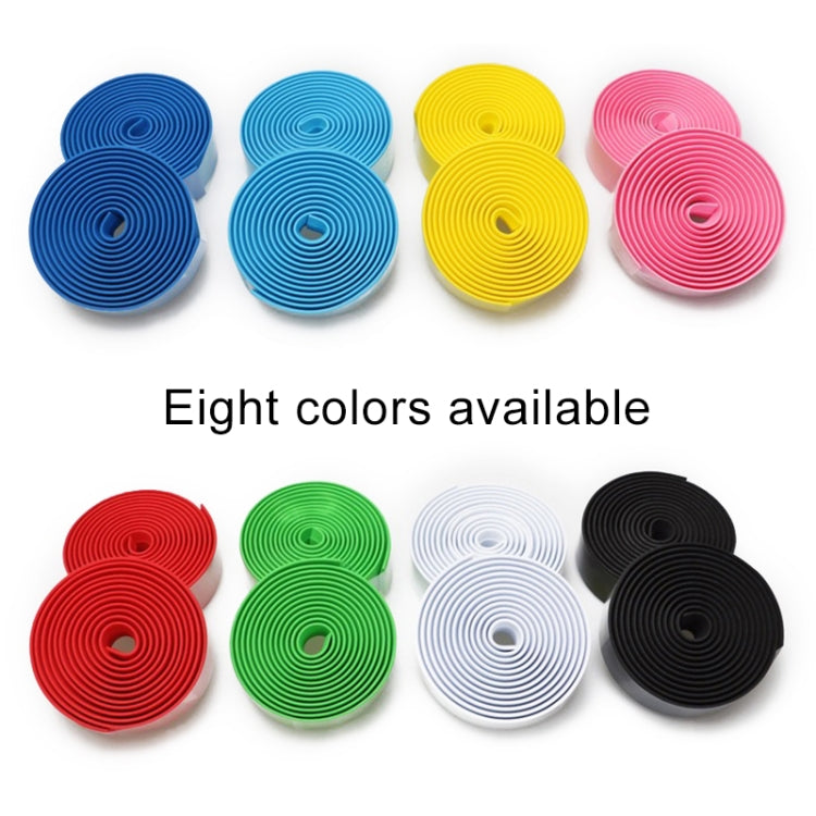 1 Pair Cycling Road Bike Sports Bicycle Cork Handlebar Tape Wrap + 2 Bar Plug, 2m Red, 2m White, 2m Yellow, 2m Black, 2m Pink, 2m Green, 2m Blue