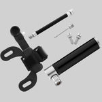 Manual Mini Portable Bicycle Aluminum Alloy Pump + Plastic glue-free tire patch + Tire lever, Inflator + Plastic glue-free tire patch + Tire lever Black, Inflator + Plastic glue-free tire patch + Tire lever Red