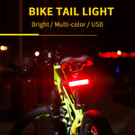 Rainbow Bike Tail Light MTB Bicycle Rear Light
