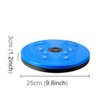 Aerobic Exercise Fitness Magnet Wriggling Waist Disk Twist Board, Size: 25*3cm, zm-8016 (Blue), zm-8016 (Purple)