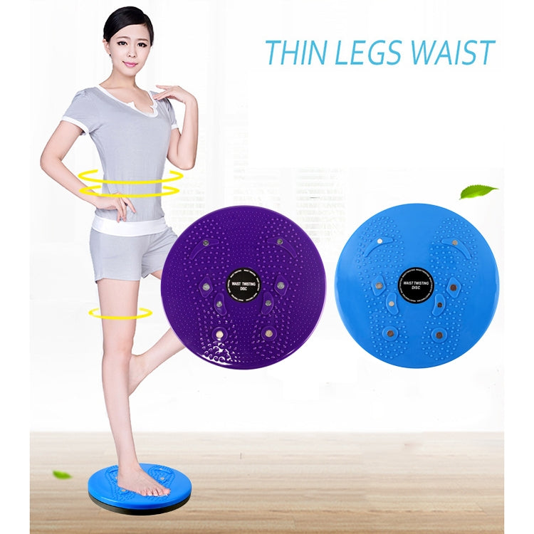 Aerobic Exercise Fitness Magnet Wriggling Waist Disk Twist Board, Size: 25*3cm, zm-8016 (Blue), zm-8016 (Purple)