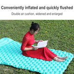 Outdoor Camping Foot-step Automatic Inflatable Cushion Portable TPU Inflatable Double Bed, Size: 195 x 119 x 16cm, Foot-step Peacock Blue, Foot-step Dark Blue, Foot-step Orange, Foot-step Emerald