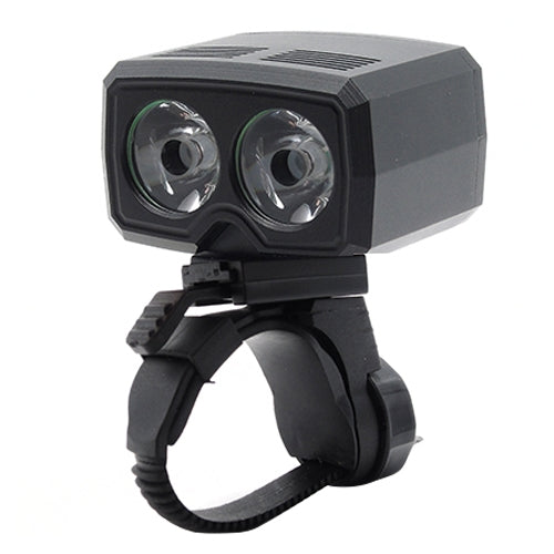 Y15 مصباح أمامي للدراجة LED مع شحن USB و 2 × CREE XPG2 500LM مع 5 أوضاع، Y15